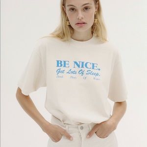 Sporty & Rich Be Nice Tee M